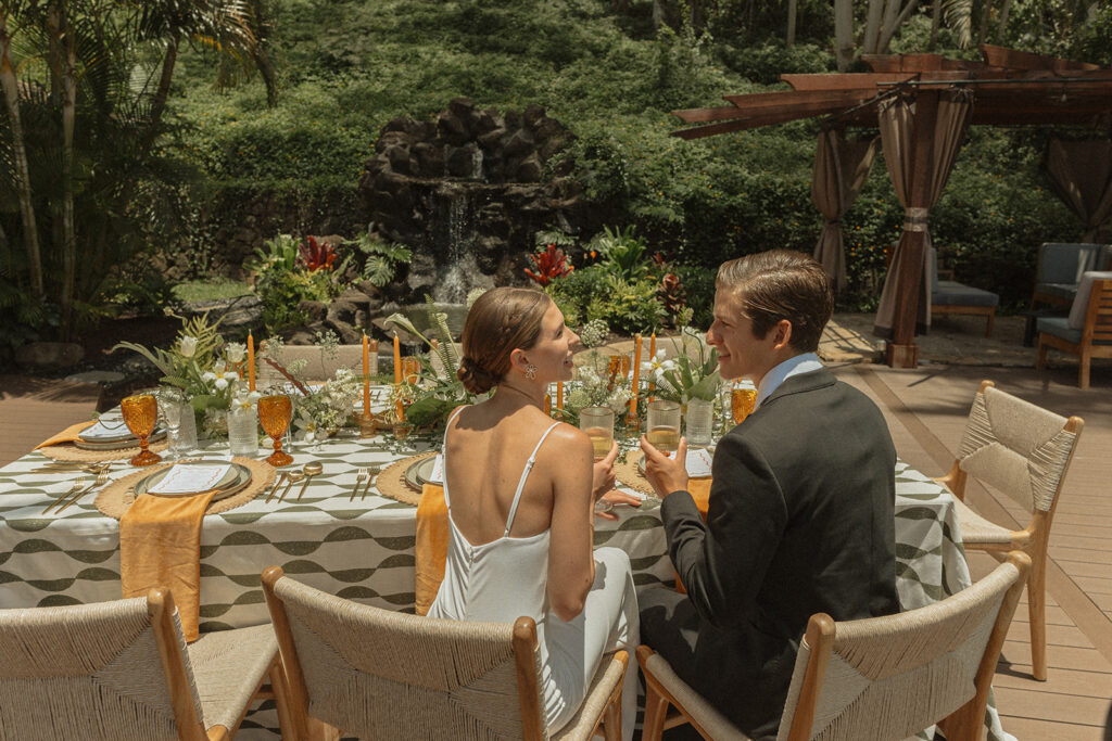 Oahu intimate wedding photographers