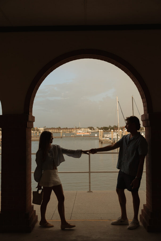 st augustine couples session