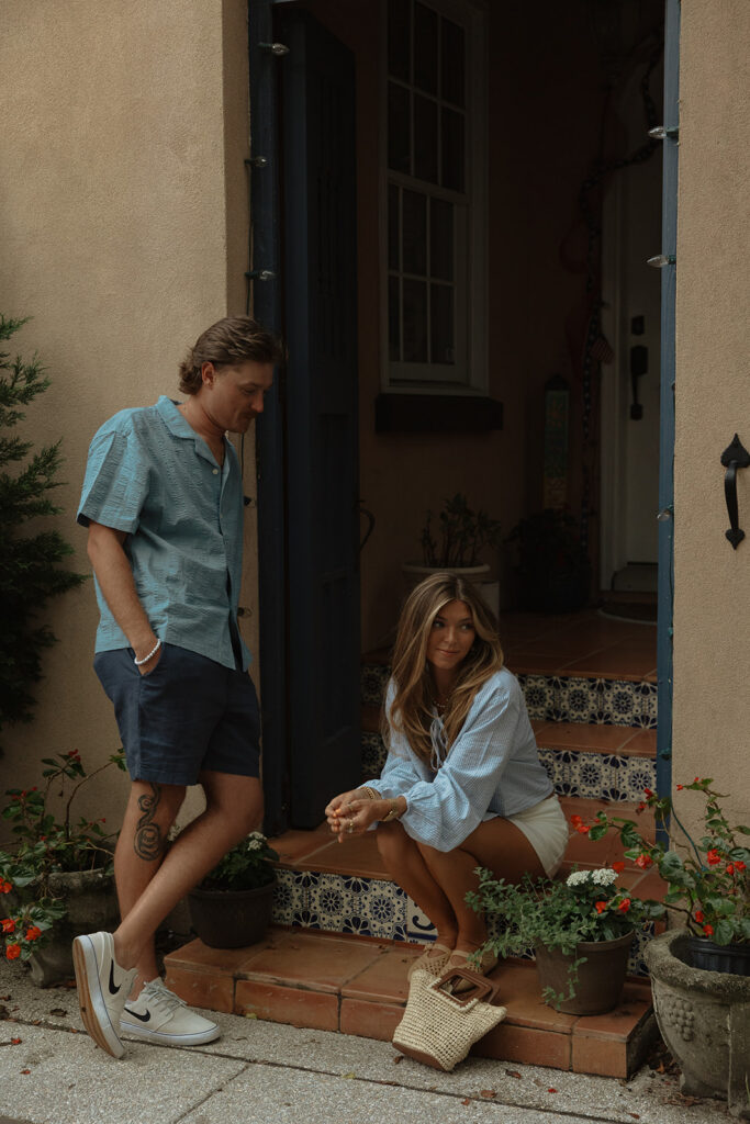 st augustine couples session